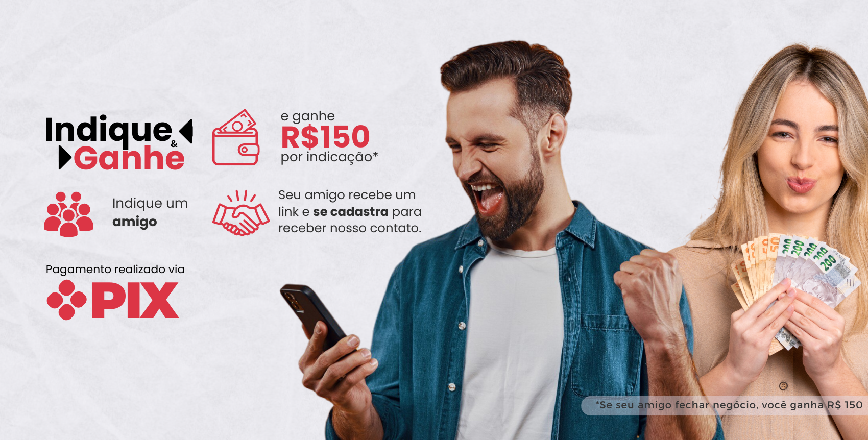 Imagem Indique e Ganhe