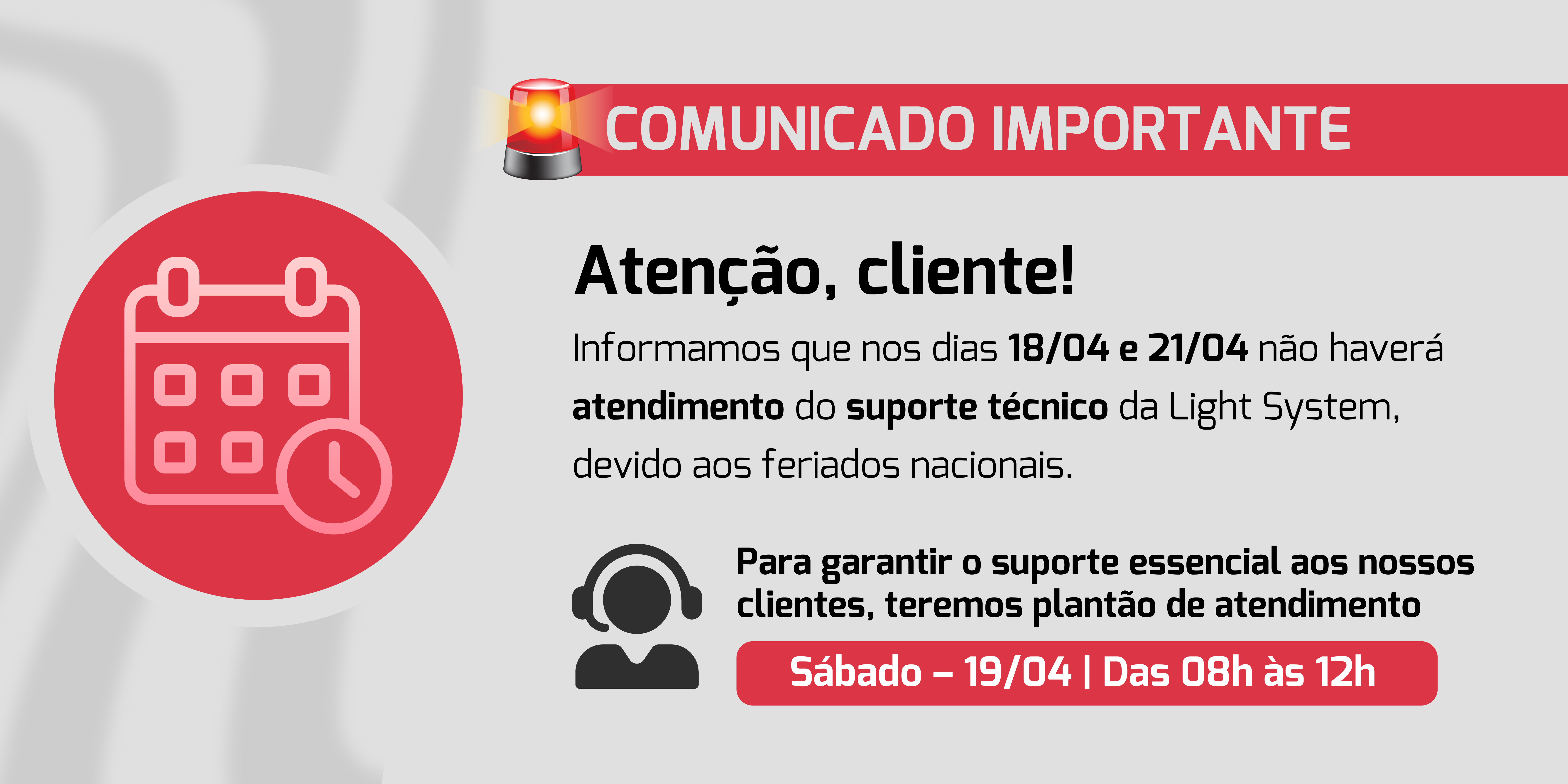 Aviso feriado abril